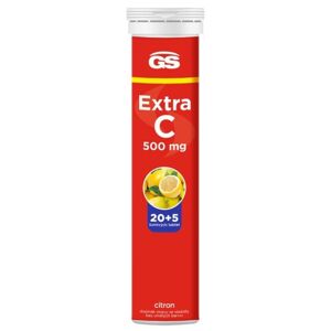 GS Extra C 500 citron šumivé tablety 20+5