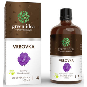 Green idea Vrbovka bylinný lihový extrakt 100ml