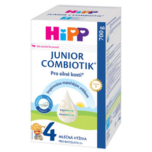 HiPP 4 Junior Combiotik mléčná výživa 700g - balení 4 ks