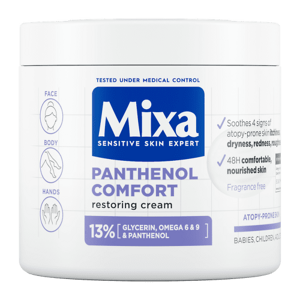 Mixa Panthenol Comfort obnovující tělová péče 400ml