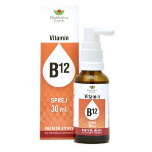 Vitamín B12 sprej 30ml EKOMEDICA