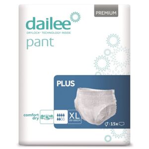 Dailee Pant Premium PLUS inkontinenční kalhotky XL, 15ks