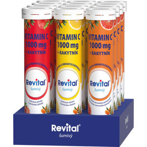 Revital Vitamin C s rakytníkem box 20x12 šumivých tablet - II.jakost