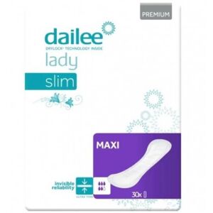 Dailee Lady Premium Slim MAXI inkontinenční vložky pro ženy 30 ks