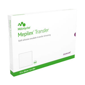 MEPILEX TRANSFER 10X12 CM, 5 KS, PĚNOVÉ KRYTÍ