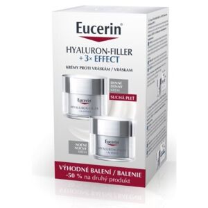 Eucerin HYALURON-FILLER + 3xEFFECT denní a noční krém 2x50ml
