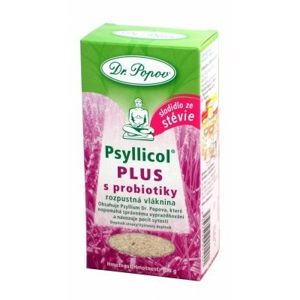 Dr.Popov Psyllicol PLUS s probiotiky 100g - II. jakost