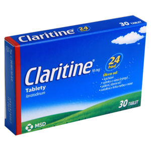 CLARITINE 10MG neobalené tablety 30