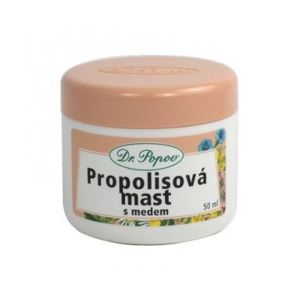 Dr.Popov Propolisová mast s medem 50ml - II. jakost