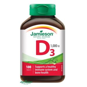 JAMIESON Vitamín D3 1000 IU tbl.100 - II. jakost