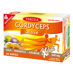 TEREZIA CORDYCEPS active 60 kapslí