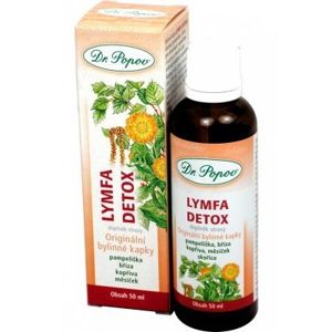 Dr.Popov Kapky bylinné Lymfa-Detox 50ml - II. jakost