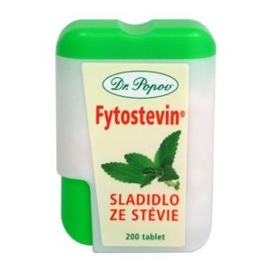 Dr.Popov Fytostevin sladidlo ze stévie tbl.200 - II. jakost