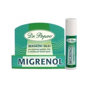 Dr.Popov Migrenol roll-on masážní olej 6ml - II. jakost
