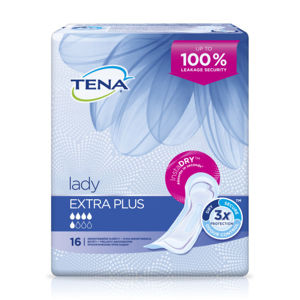 TENA Lady Extra Plus - Inkontinenční vložky (16 ks) - II. jakost