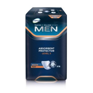 TENA Men Level 3 - Inkontinenční vložky pro muže (16 ks) - II. jakost