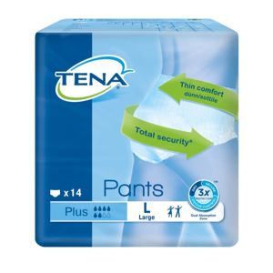 TENA Pants Plus Large - Inkontinenční kalhotky (14ks)