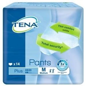 TENA Pants Plus Medium - Inkontinenční kalhotky (14ks) - II. jakost