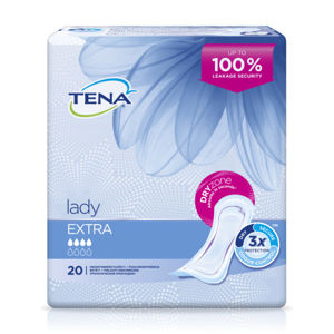 TENA Lady Extra - Inkontinenční vložky (20 ks) - II. jakost