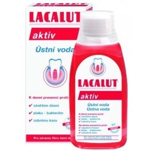 Lacalut Aktiv ústní voda 300ml - II. jakost