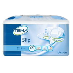TENA Slip Plus X-Smal - Inkontinenční kalhotky (30ks) - II. jakost