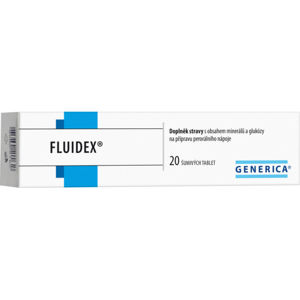 Generica Fluidex 20 šumivých tablet - II. jakost