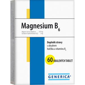 Magnesium B6 Generica tbl.60 - II. jakost