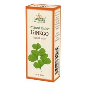 Grešík kapky Ginkgo 50 ml - II. jakost