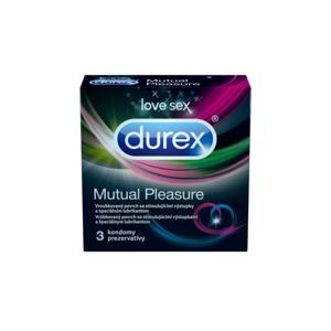 Prezervativ Durex mutual pleasure 3 ks - II. jakost