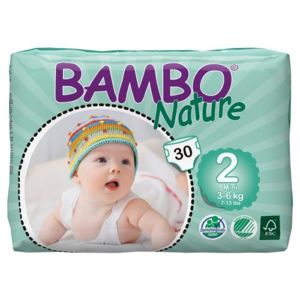 BAMBO Nature Mini plen.k. 3-6kg 30ks - II. jakost