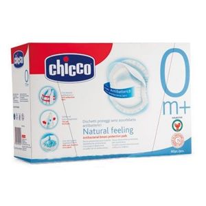 CHICCO Tampony do podprsenky antibakteriální 60ks - II. jakost