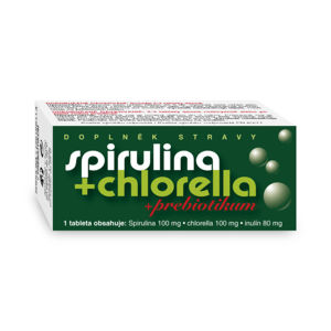 NATURVITA Spirulina+Chlorella+Prebiotikum tbl.90 - II. jakost
