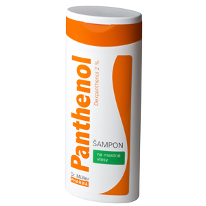Panthenol šampon na mastné vlasy 250ml Dr.Müller - II. jakost