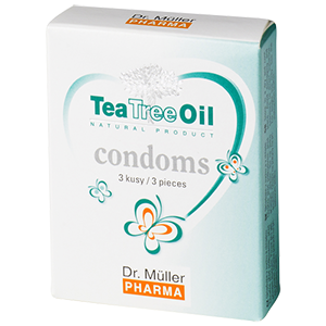 Tea Tree Oil kondomy 3ks Dr.Müller - II. jakost