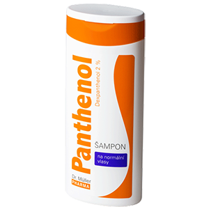 Panthenol šampon na normální vlasy 250ml Dr.Müller - II. jakost