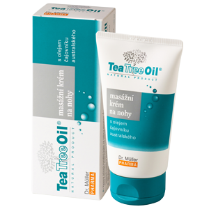 Tea Tree Oil masážní krém na nohy 150ml Dr.Müller - II. jakost