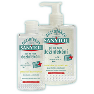 Sanytol dezinfekční gel na ruce 250ml - II. jakost