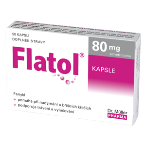 Flatol 80mg cps.50 Dr.Müller - II. jakost