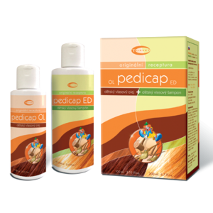 TOPVET Pedicap SET olej OL 100ml+šampon ED 200ml - II. jakost