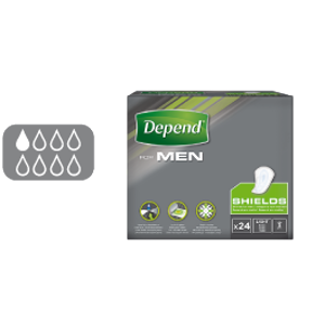 Depend inkontinenční kapsy pro muže vel.1 24ks - II. jakost
