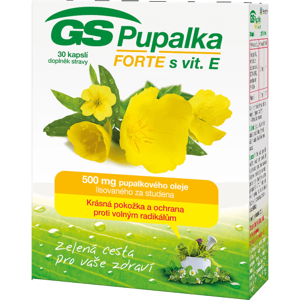 GS Pupalka Forte s vitaminem E cps.30 ČR/SK - II. jakost