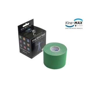 KineMAX Classic kinesiology tape zel. 5cmx5m - II. jakost
