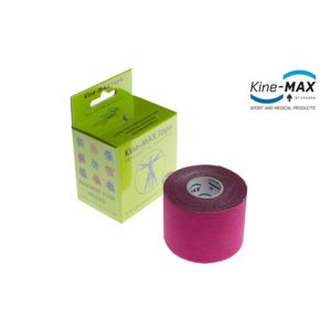 KineMAX SuperPro Ray. kinesiology tape růž.5cmx5m - II. jakost