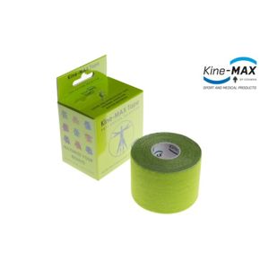 KineMAX SuperPro Ray. kinesiology tape zele.5cmx5m - II. jakost
