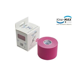 KineMAX 4Way kinesiology tape růžová 5cmx5m