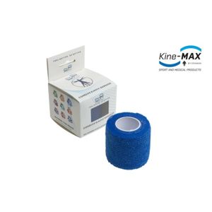 KineMAX Cohesive elastické samofixační 5cmx4.5m modré