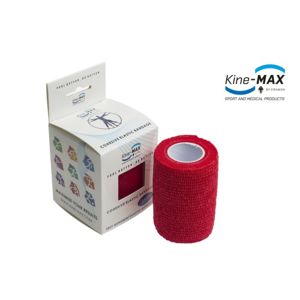 KineMAX Cohesive elast.samofix.7.5cmx4.5m červ. - II. jakost