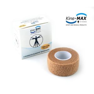 KineMAX Cohesive elast.samofix. 2.5cmx4.5m tělové - II. jakost