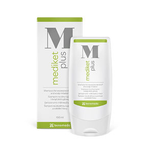 Mediket Plus šampon suché a mastné lupy 100ml - II. jakost