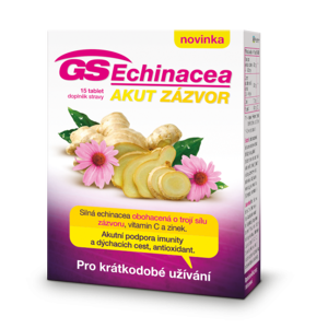 GS Echinacea Akut zázvor tbl.15 - II. jakost